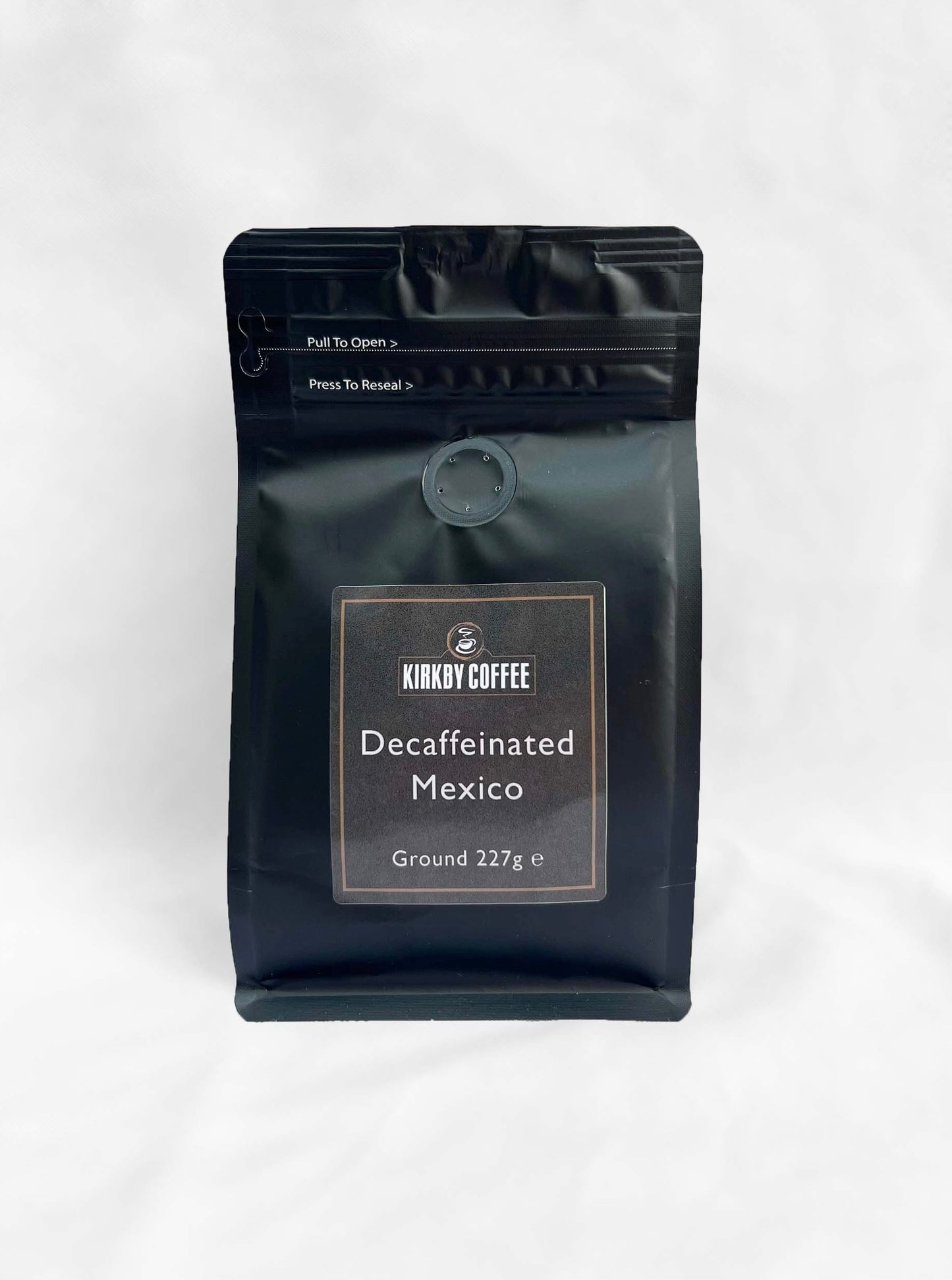 Kirkby Coffee. Decaf Ground Coffee